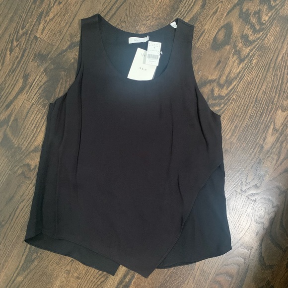 A.L.C. Tops - Elegant ALC Sleeveless Blouse with Handkerchief Hem sz 6